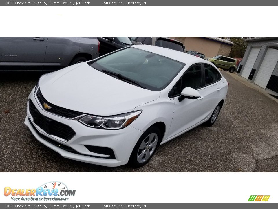 2017 Chevrolet Cruze LS Summit White / Jet Black Photo #18