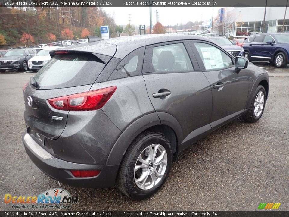 2019 Mazda CX-3 Sport AWD Machine Gray Metallic / Black Photo #2