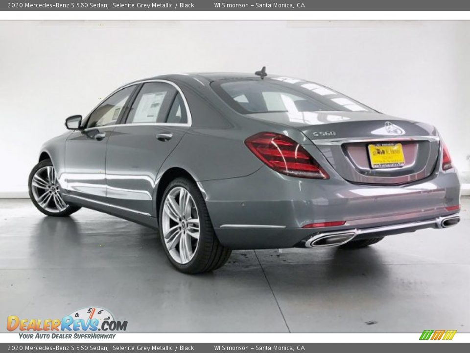 2020 Mercedes-Benz S 560 Sedan Selenite Grey Metallic / Black Photo #2