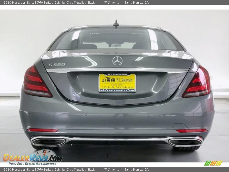 2020 Mercedes-Benz S 560 Sedan Selenite Grey Metallic / Black Photo #3