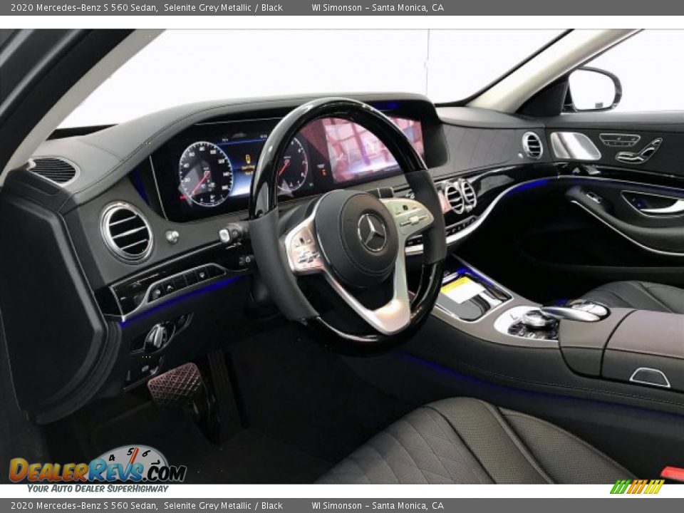 Front Seat of 2020 Mercedes-Benz S 560 Sedan Photo #4