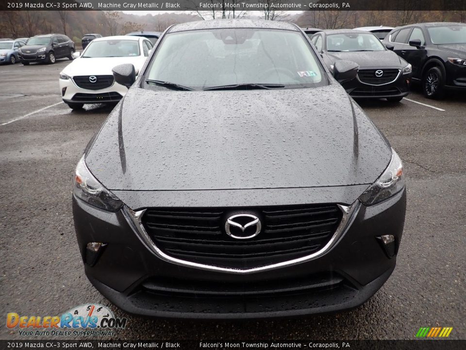 2019 Mazda CX-3 Sport AWD Machine Gray Metallic / Black Photo #4