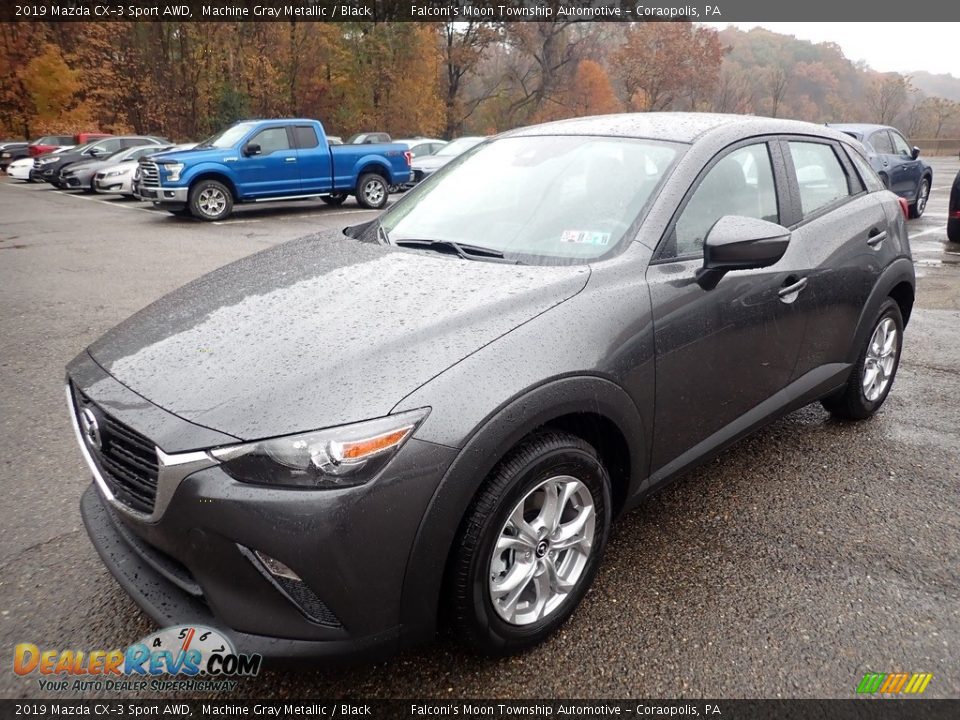 Front 3/4 View of 2019 Mazda CX-3 Sport AWD Photo #5