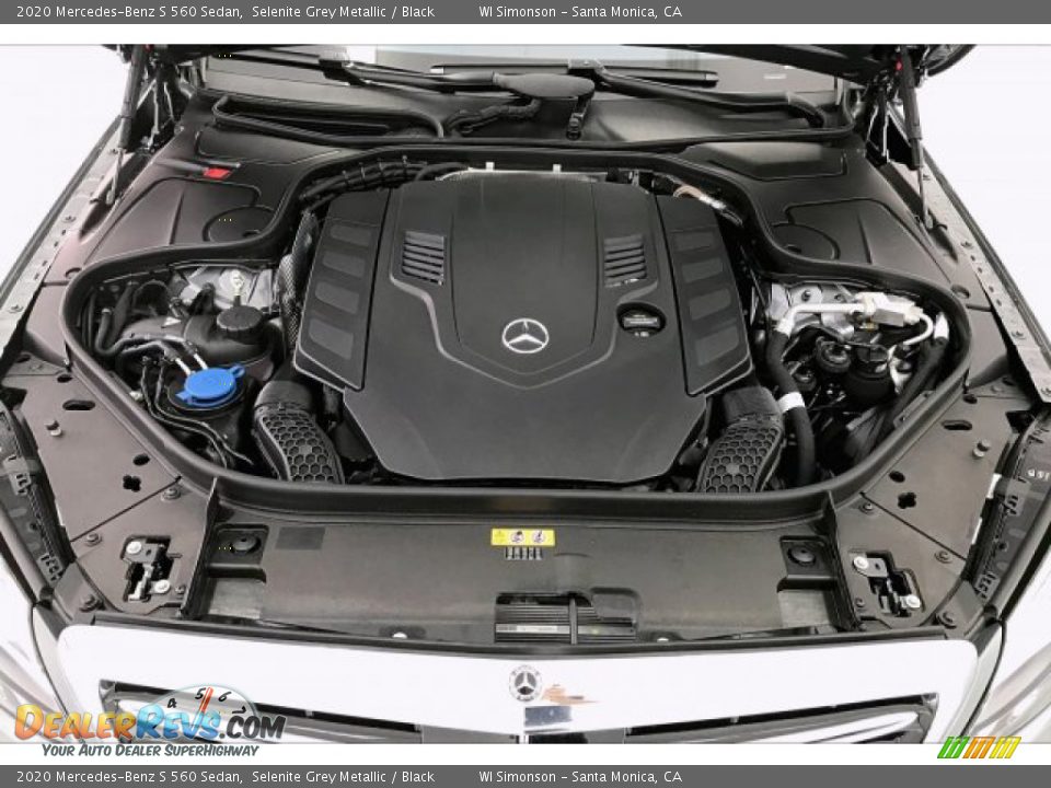 2020 Mercedes-Benz S 560 Sedan 4.0 Liter DI biturbo DOHC 32-Valve VVT V8 Engine Photo #8