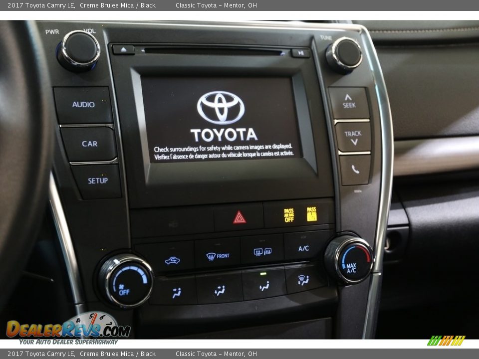 2017 Toyota Camry LE Creme Brulee Mica / Black Photo #9