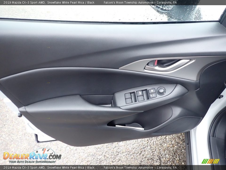 2019 Mazda CX-3 Sport AWD Snowflake White Pearl Mica / Black Photo #10