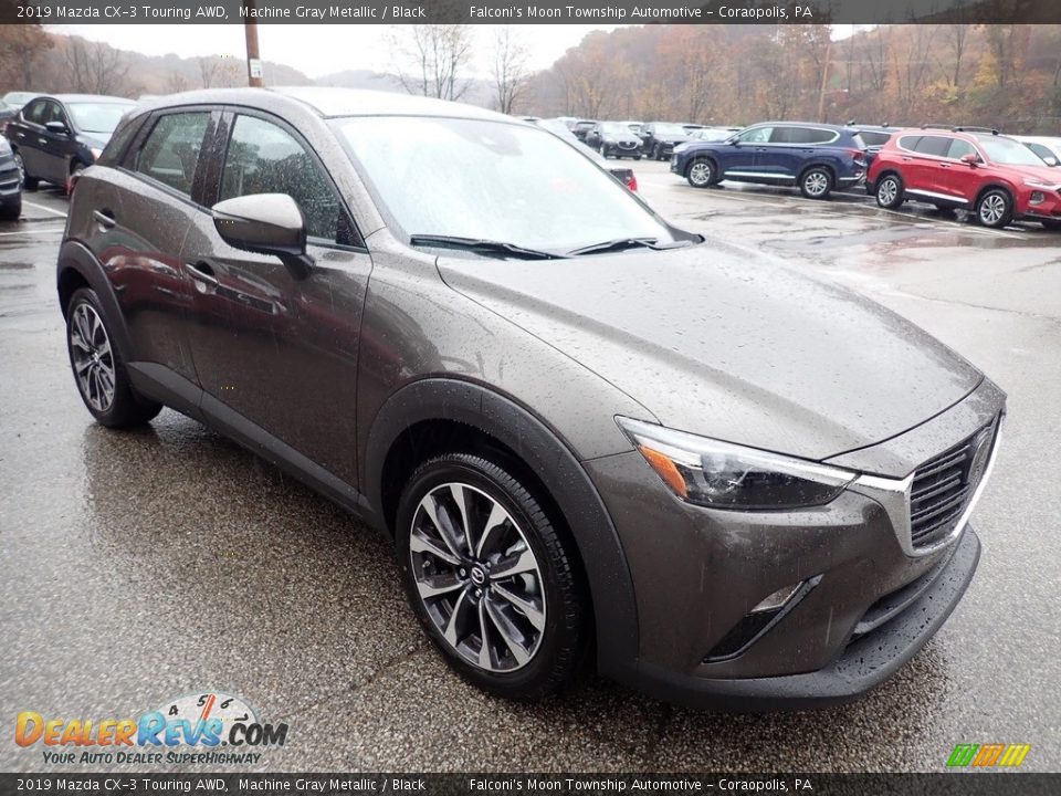 2019 Mazda CX-3 Touring AWD Machine Gray Metallic / Black Photo #3