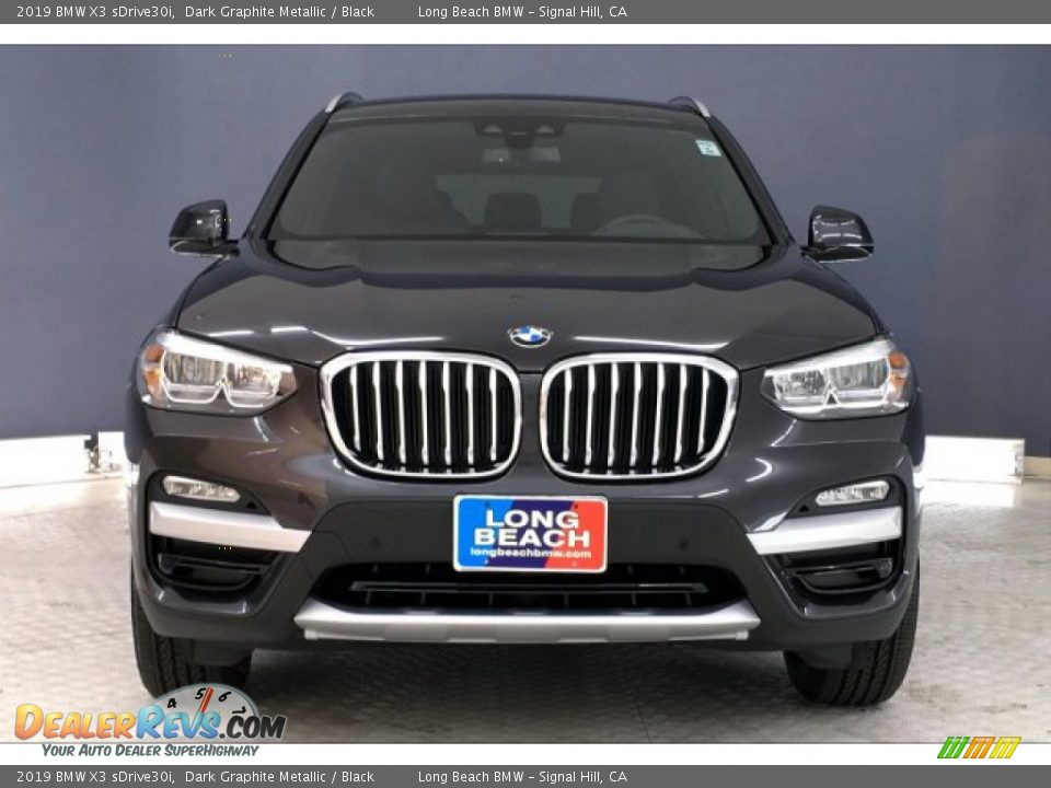 2019 BMW X3 sDrive30i Dark Graphite Metallic / Black Photo #2