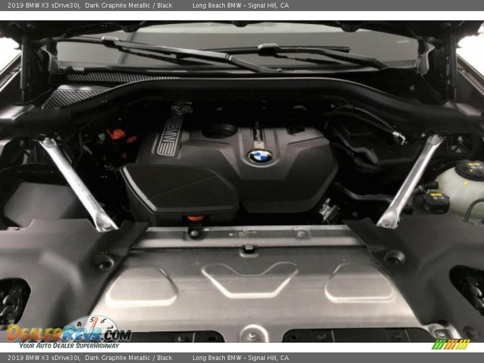 2019 BMW X3 sDrive30i Dark Graphite Metallic / Black Photo #9