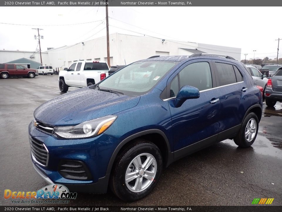 2020 Chevrolet Trax LT AWD Pacific Blue Metallic / Jet Black Photo #1