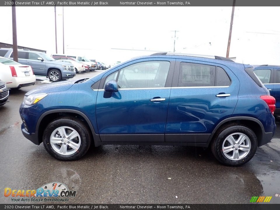 2020 Chevrolet Trax LT AWD Pacific Blue Metallic / Jet Black Photo #2