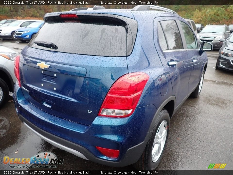 2020 Chevrolet Trax LT AWD Pacific Blue Metallic / Jet Black Photo #5