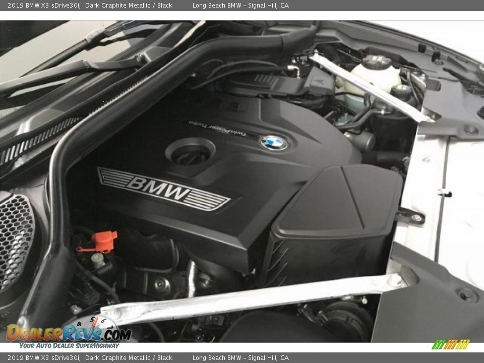 2019 BMW X3 sDrive30i Dark Graphite Metallic / Black Photo #26