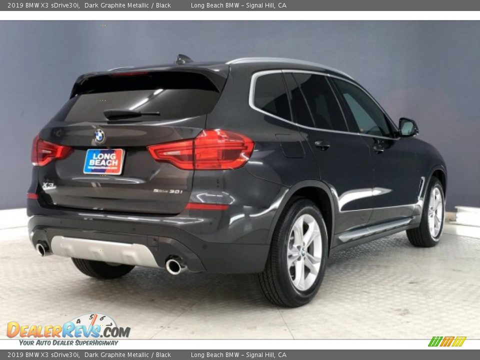 2019 BMW X3 sDrive30i Dark Graphite Metallic / Black Photo #29