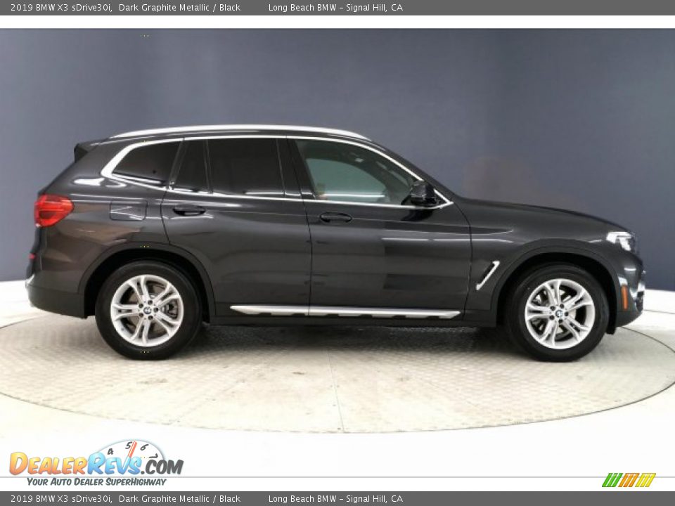 2019 BMW X3 sDrive30i Dark Graphite Metallic / Black Photo #30