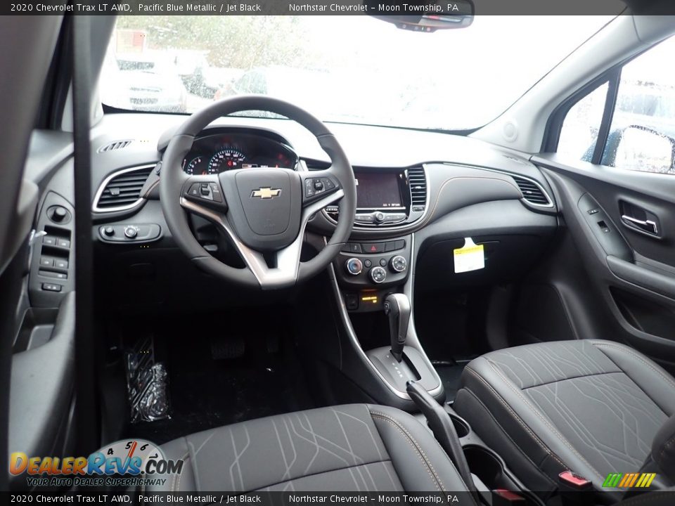 2020 Chevrolet Trax LT AWD Pacific Blue Metallic / Jet Black Photo #13