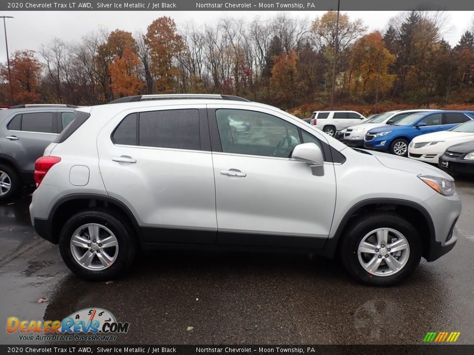 2020 Chevrolet Trax LT AWD Silver Ice Metallic / Jet Black Photo #6