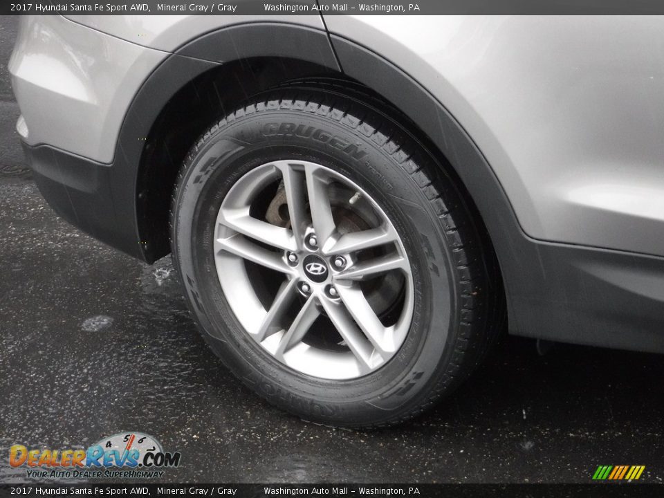 2017 Hyundai Santa Fe Sport AWD Mineral Gray / Gray Photo #3