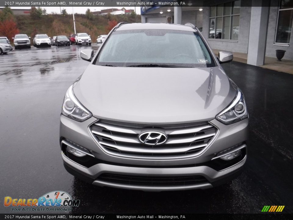 2017 Hyundai Santa Fe Sport AWD Mineral Gray / Gray Photo #4