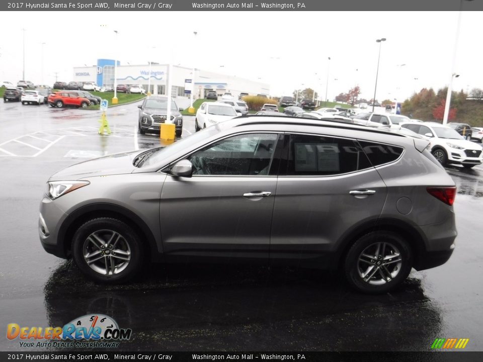 2017 Hyundai Santa Fe Sport AWD Mineral Gray / Gray Photo #6