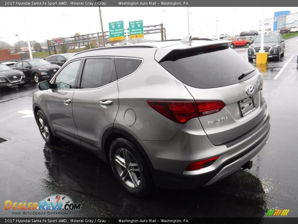 2017 Hyundai Santa Fe Sport AWD Mineral Gray / Gray Photo #7
