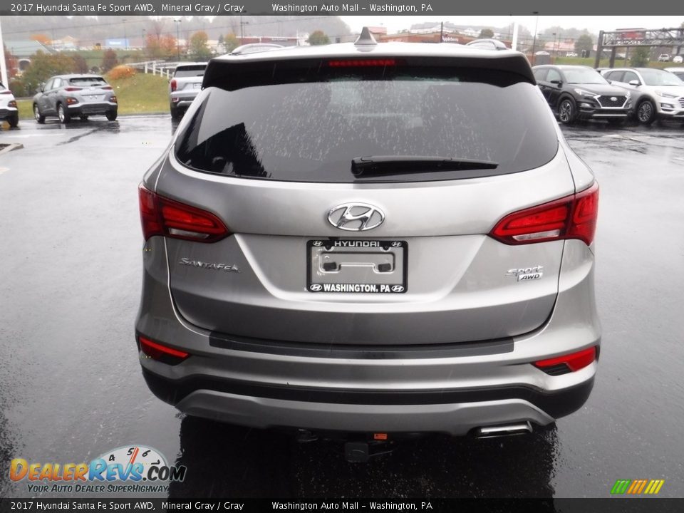 2017 Hyundai Santa Fe Sport AWD Mineral Gray / Gray Photo #8