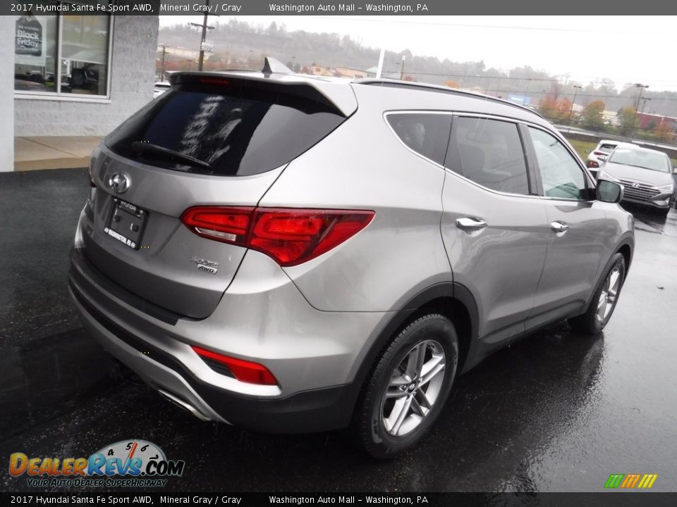 2017 Hyundai Santa Fe Sport AWD Mineral Gray / Gray Photo #9