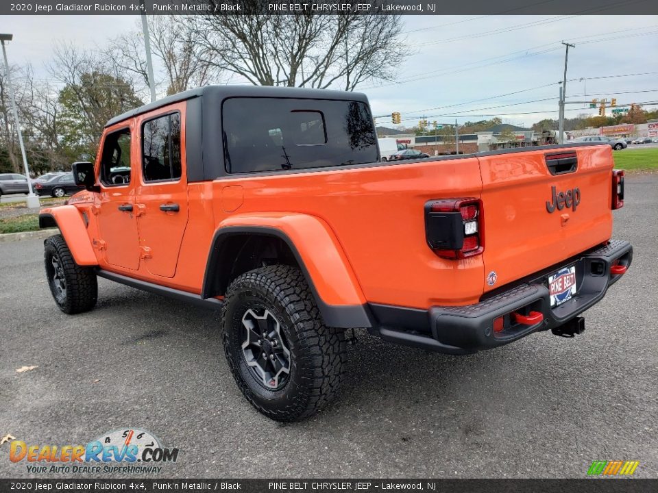 2020 Jeep Gladiator Rubicon 4x4 Punk'n Metallic / Black Photo #4