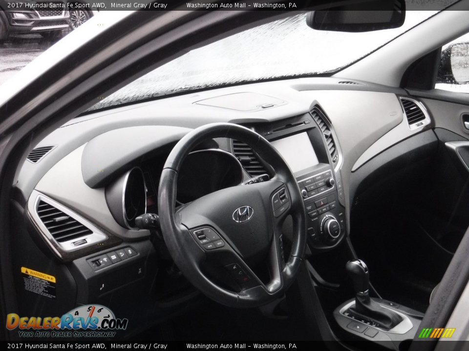 2017 Hyundai Santa Fe Sport AWD Mineral Gray / Gray Photo #12