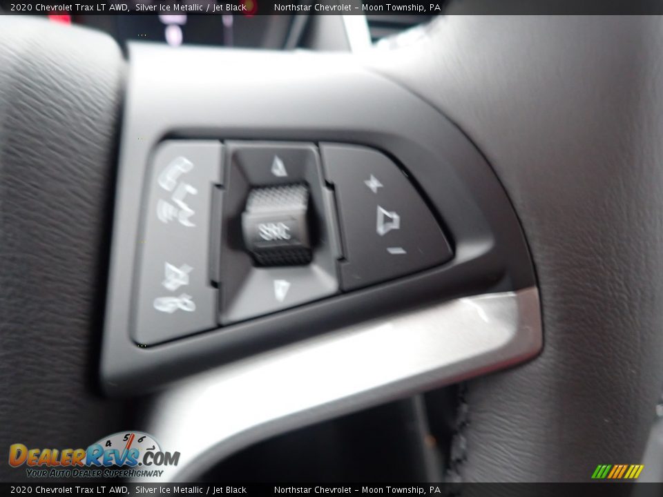2020 Chevrolet Trax LT AWD Silver Ice Metallic / Jet Black Photo #18