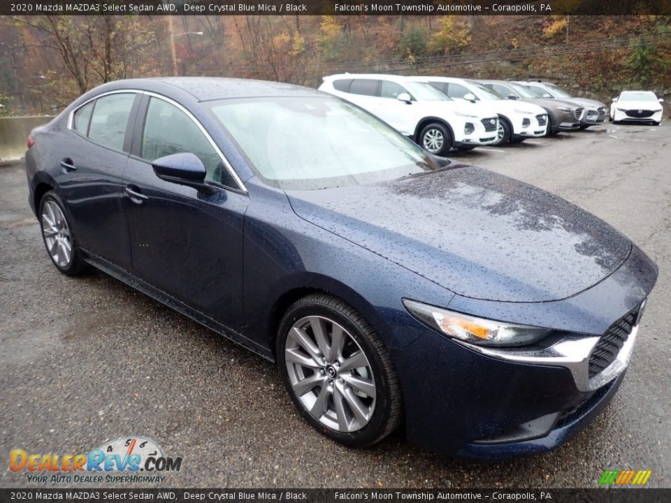 Front 3/4 View of 2020 Mazda MAZDA3 Select Sedan AWD Photo #3