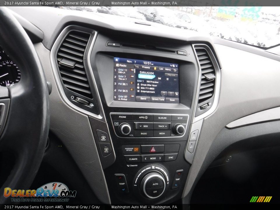 2017 Hyundai Santa Fe Sport AWD Mineral Gray / Gray Photo #16