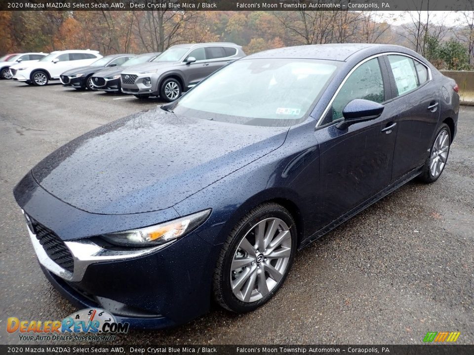 Deep Crystal Blue Mica 2020 Mazda MAZDA3 Select Sedan AWD Photo #5