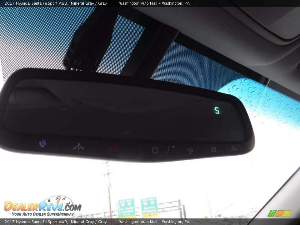 2017 Hyundai Santa Fe Sport AWD Mineral Gray / Gray Photo #18