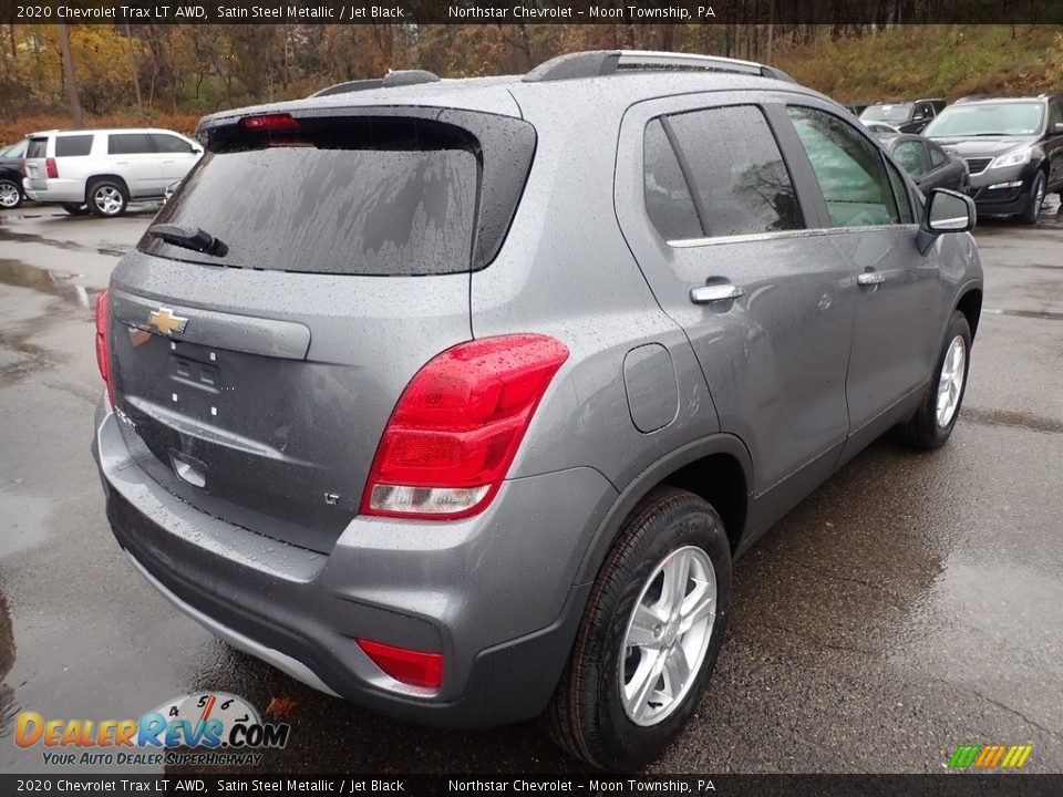 2020 Chevrolet Trax LT AWD Satin Steel Metallic / Jet Black Photo #5