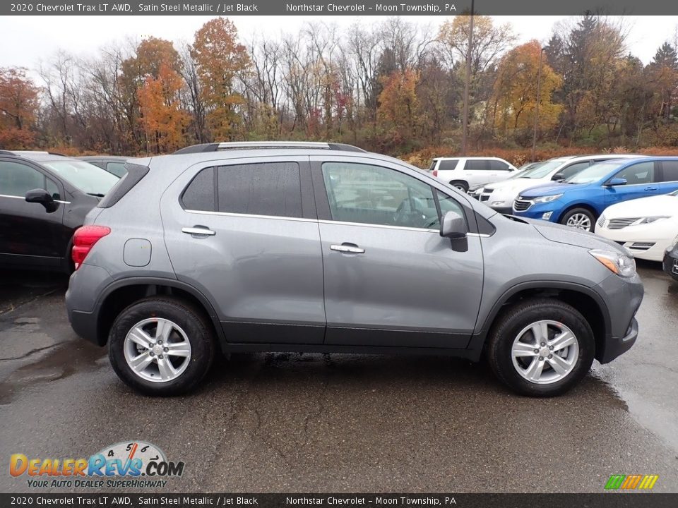 2020 Chevrolet Trax LT AWD Satin Steel Metallic / Jet Black Photo #6