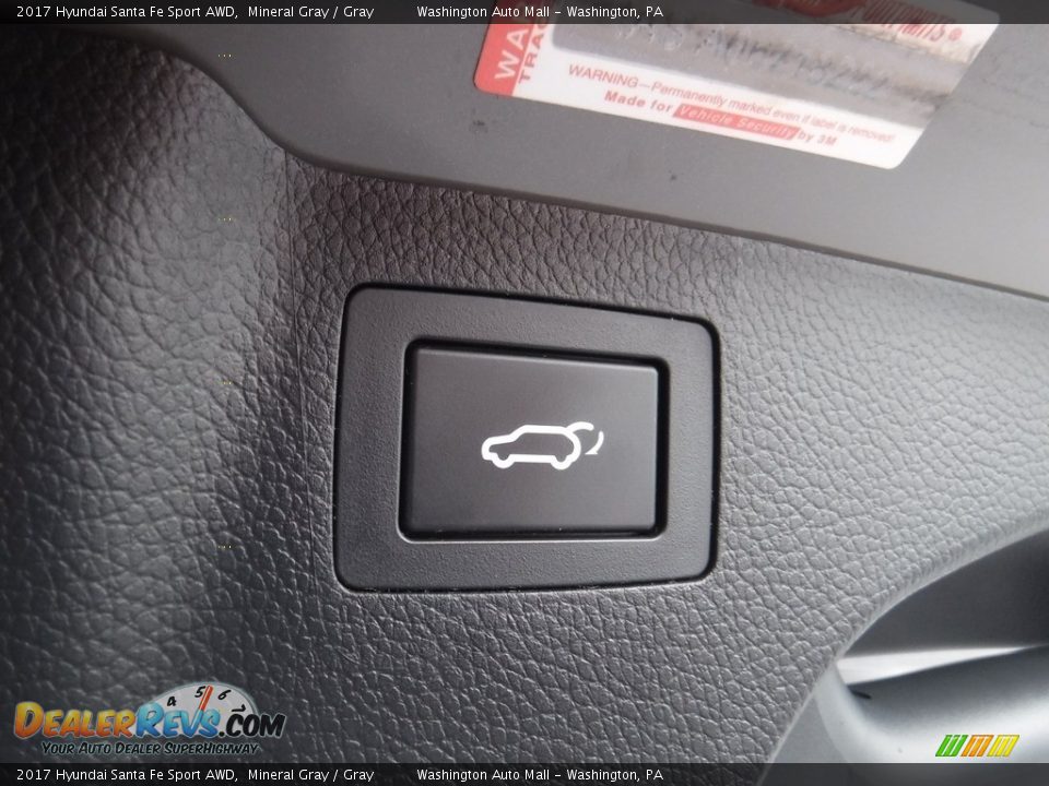 2017 Hyundai Santa Fe Sport AWD Mineral Gray / Gray Photo #23