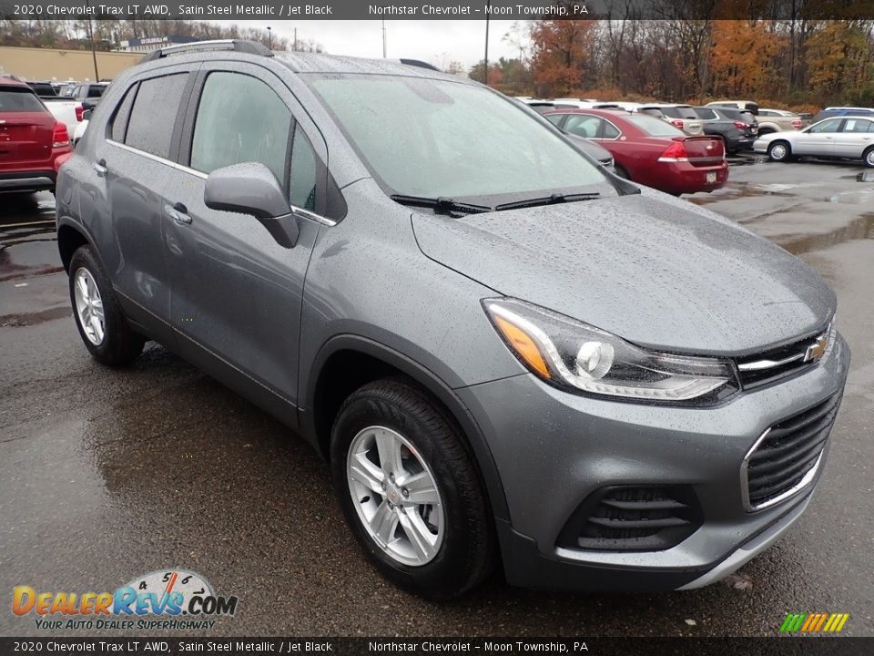 2020 Chevrolet Trax LT AWD Satin Steel Metallic / Jet Black Photo #7