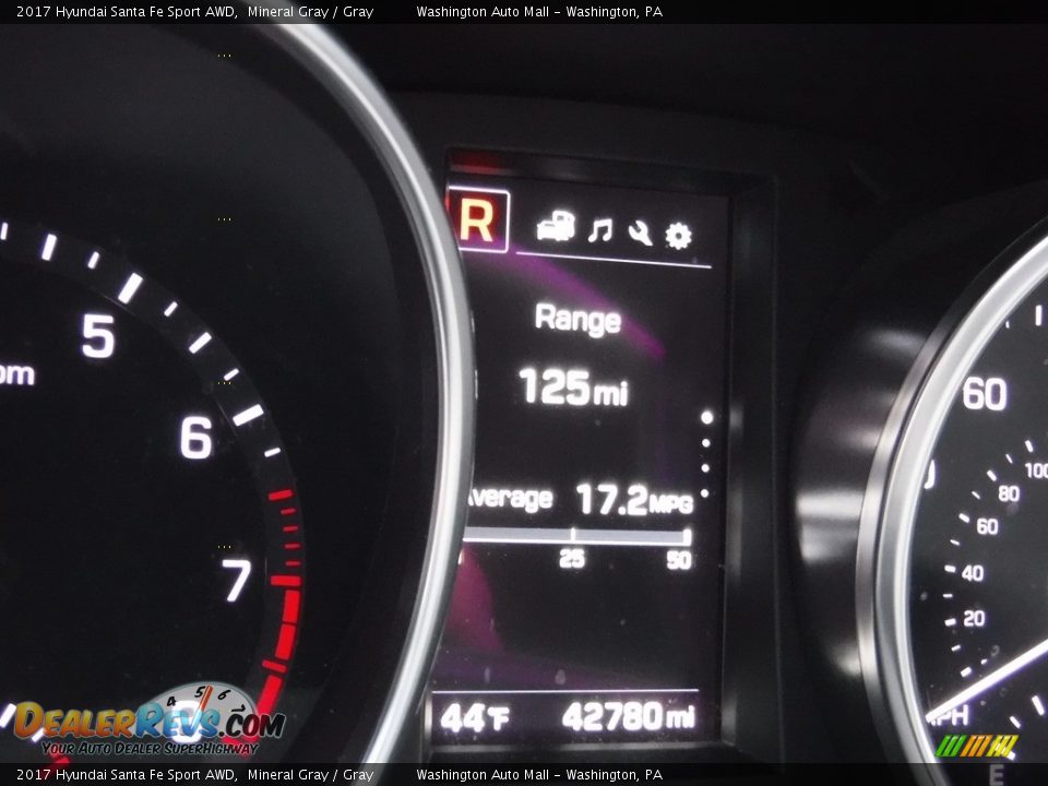 2017 Hyundai Santa Fe Sport AWD Mineral Gray / Gray Photo #27