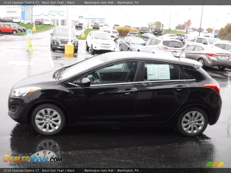 2016 Hyundai Elantra GT Black Noir Pearl / Black Photo #6
