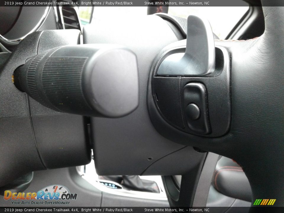 2019 Jeep Grand Cherokee Trailhawk 4x4 Bright White / Ruby Red/Black Photo #18