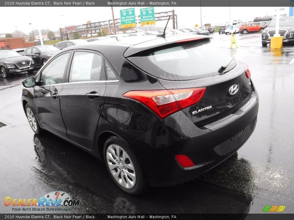 2016 Hyundai Elantra GT Black Noir Pearl / Black Photo #8