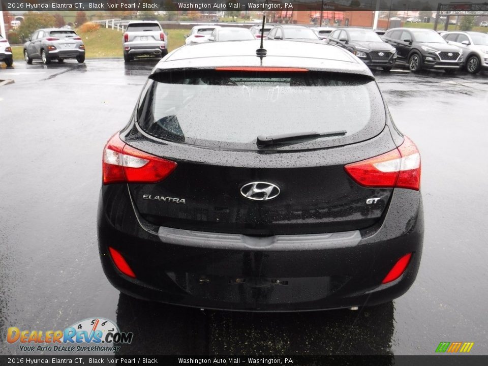 2016 Hyundai Elantra GT Black Noir Pearl / Black Photo #9