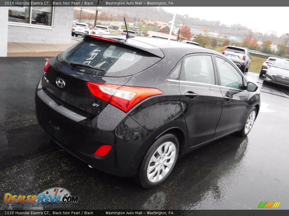 2016 Hyundai Elantra GT Black Noir Pearl / Black Photo #10