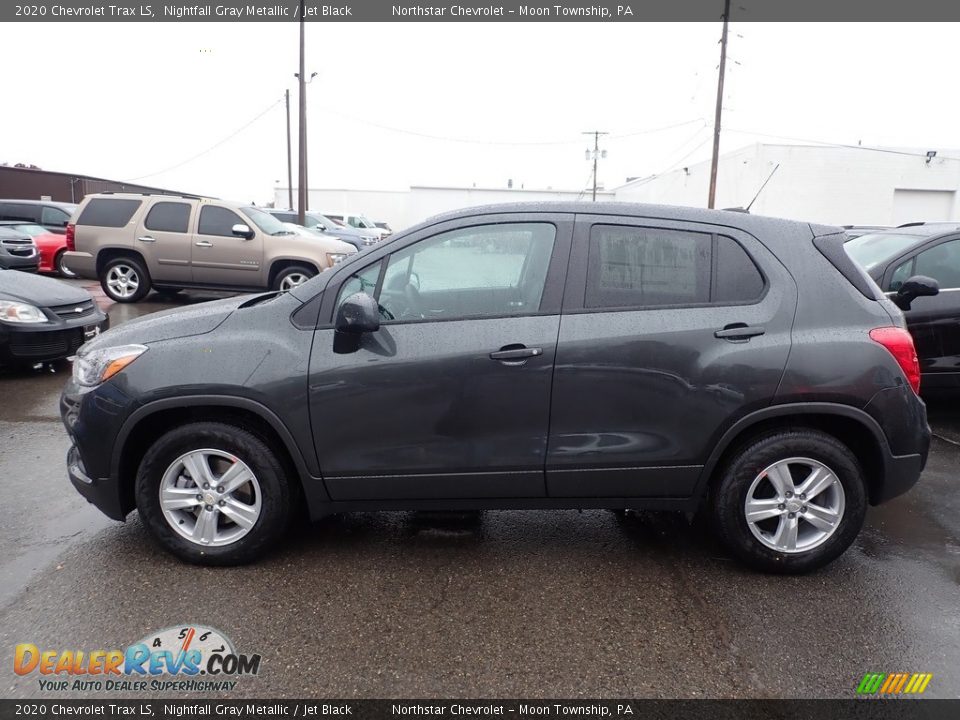 2020 Chevrolet Trax LS Nightfall Gray Metallic / Jet Black Photo #2