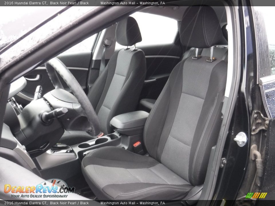 2016 Hyundai Elantra GT Black Noir Pearl / Black Photo #13