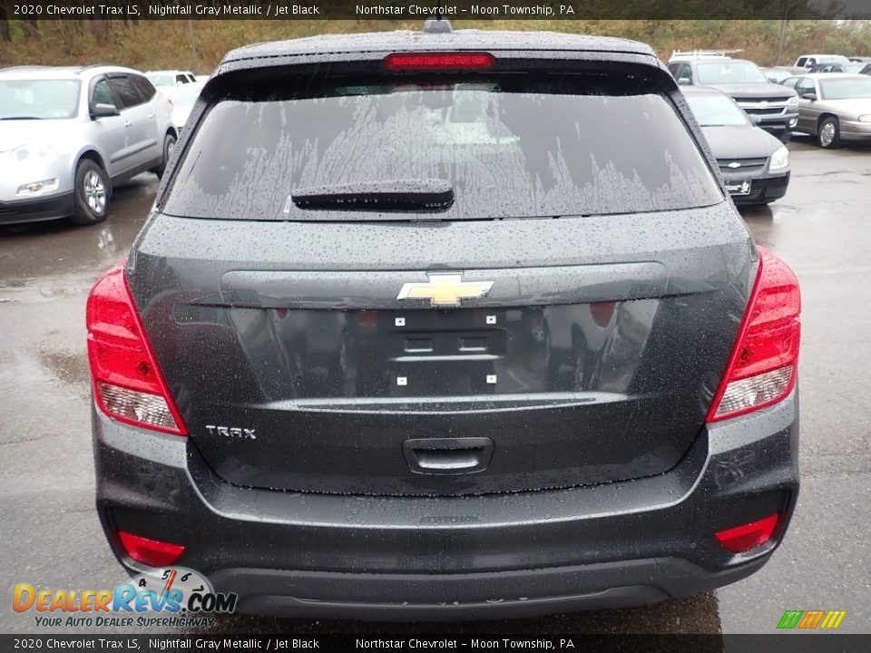 2020 Chevrolet Trax LS Nightfall Gray Metallic / Jet Black Photo #4