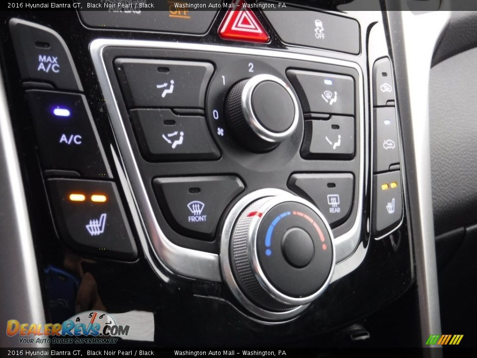 2016 Hyundai Elantra GT Black Noir Pearl / Black Photo #15
