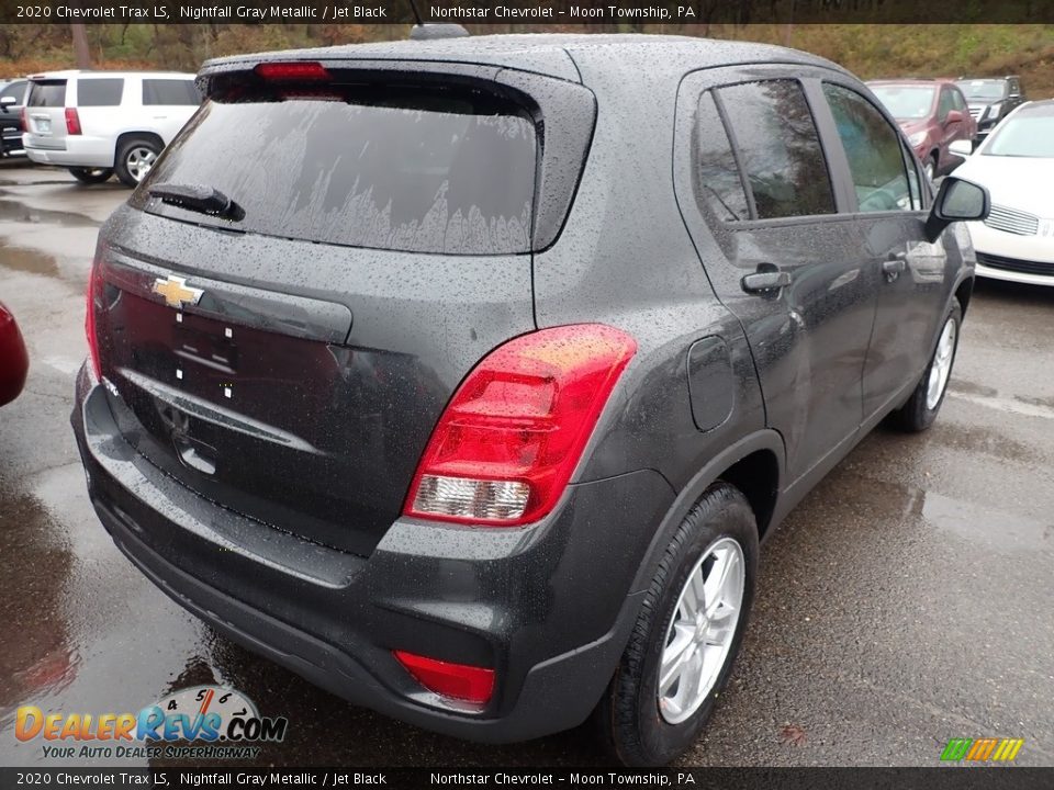 2020 Chevrolet Trax LS Nightfall Gray Metallic / Jet Black Photo #5