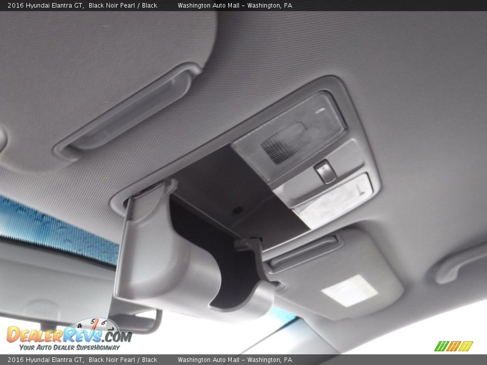 2016 Hyundai Elantra GT Black Noir Pearl / Black Photo #17